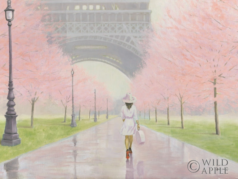 Reproduction of Printemps a Paris I Crop by Marco Fabiano - Wall Decor Art