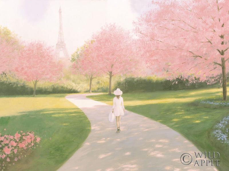 Reproduction of Printemps a Paris II Crop by Marco Fabiano - Wall Decor Art