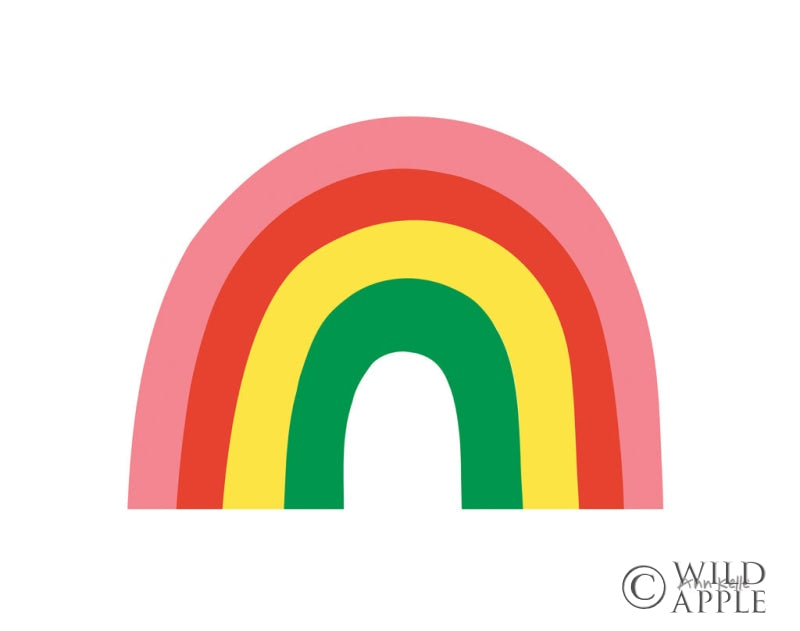 Reproduction of Rainbow I by Ann Kelle - Wall Decor Art