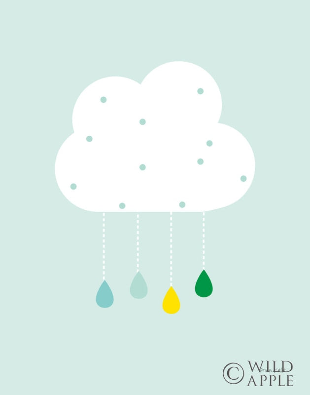 Reproduction of Cloud II by Ann Kelle - Wall Decor Art