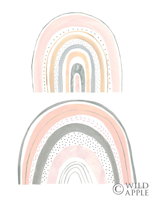 Reproduction of Boho Rainbow IV by Courtney Prahl - Wall Decor Art