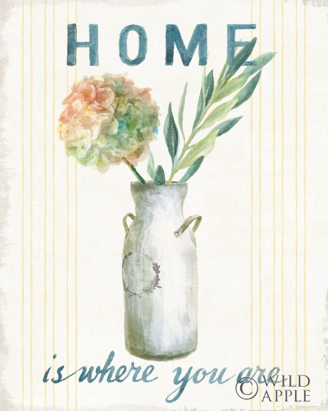 Reproduction of Floursack Home III by Danhui Nai - Wall Decor Art