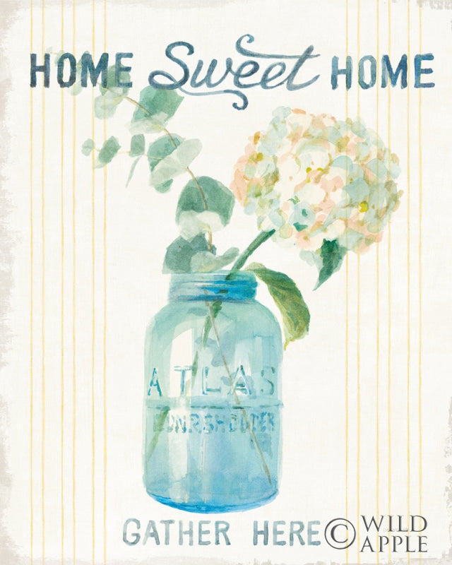 Reproduction of Floursack Home VI by Danhui Nai - Wall Decor Art