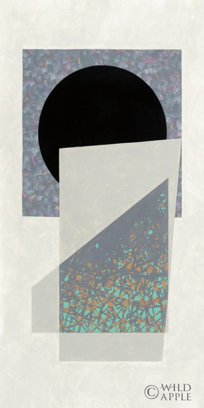 Reproduction of Full Moon I v2 Panel by Mike Schick - Wall Decor Art