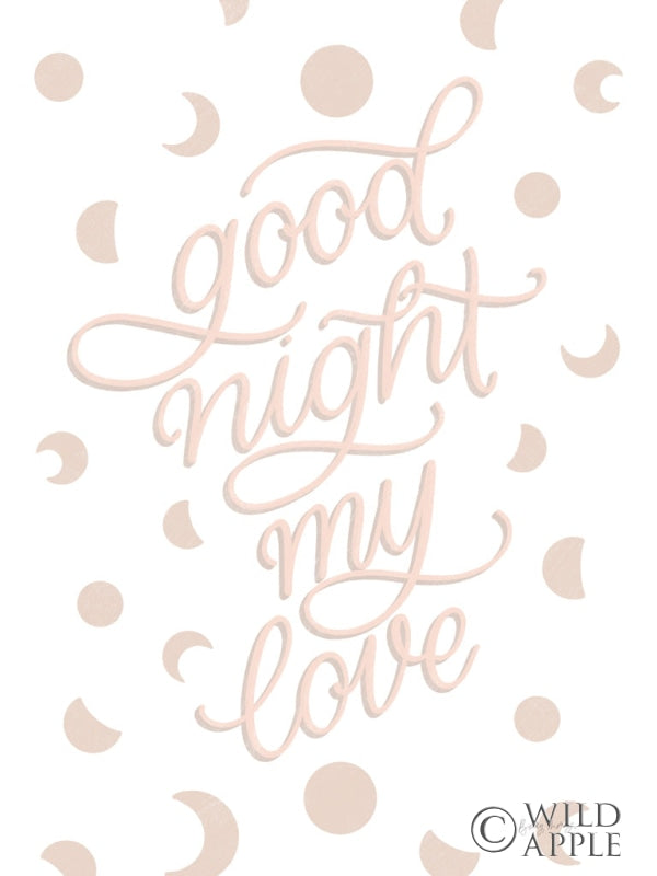 Reproduction of Boho Nursery VI Blush Crop by Becky Thorns - Wall Decor Art