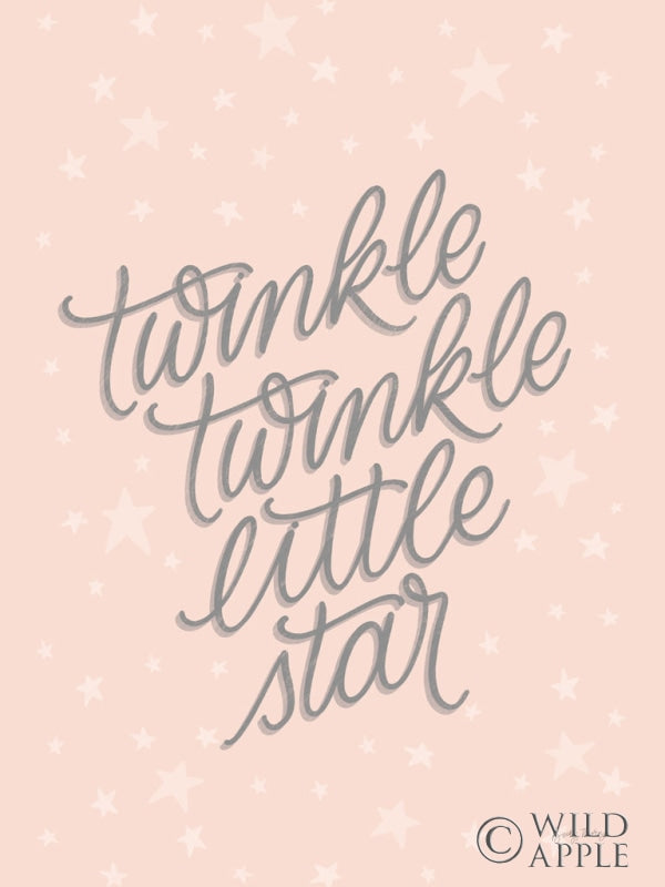 Reproduction of Boho Nursery VIII Blush Crop by Becky Thorns - Wall Decor Art