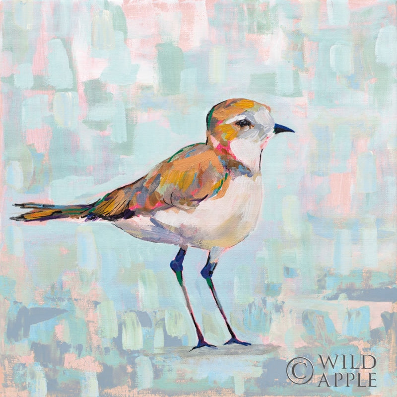 Reproduction of Coastal Plover III Neutral by Jeanette Vertentes - Wall Decor Art