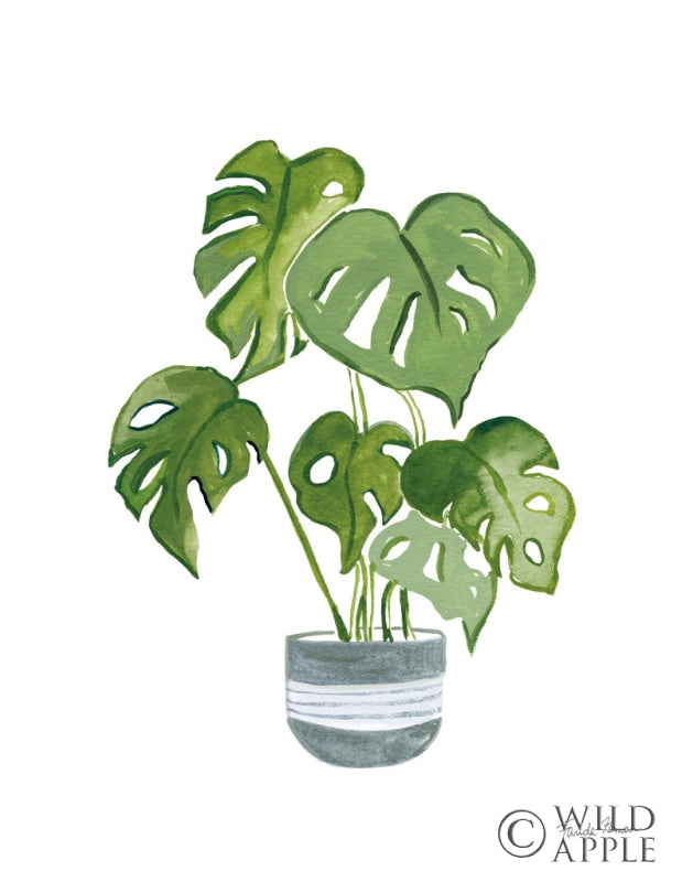 Reproduction of Green House Plants II by Farida Zaman - Wall Decor Art