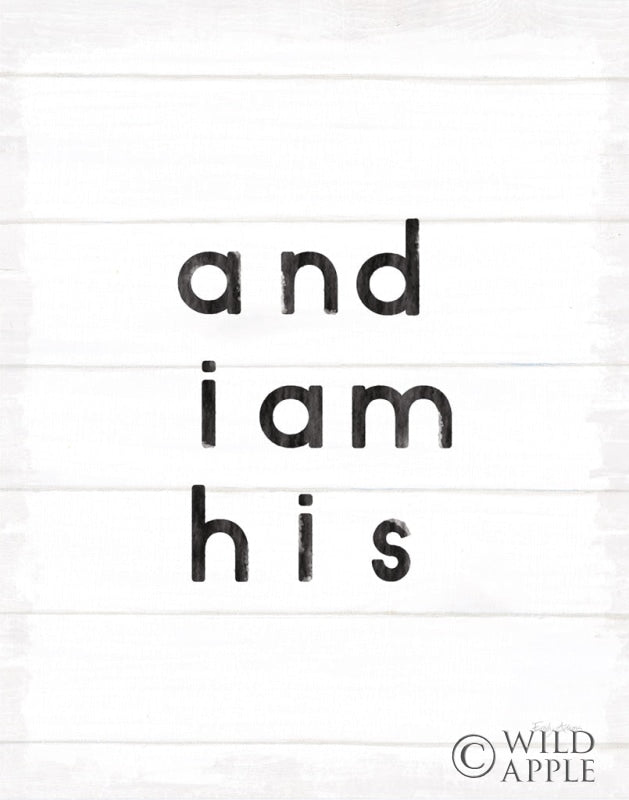 Reproduction of Words of Encouragement VIII on White Wood by Emily Adams - Wall Decor Art