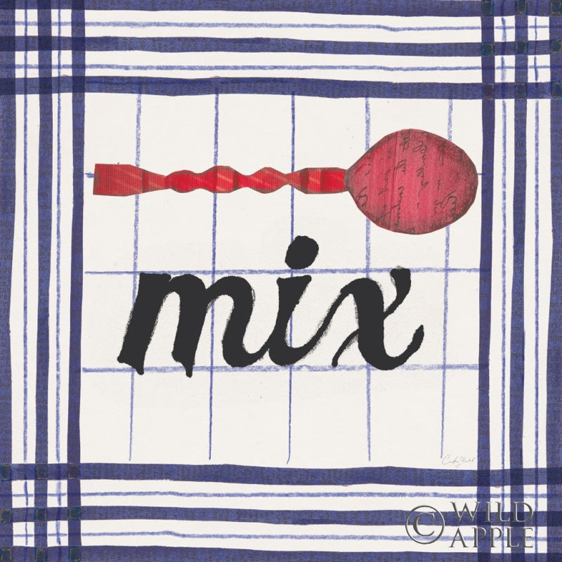 Reproduction of Cool Kitchen Mix by Courtney Prahl - Wall Decor Art