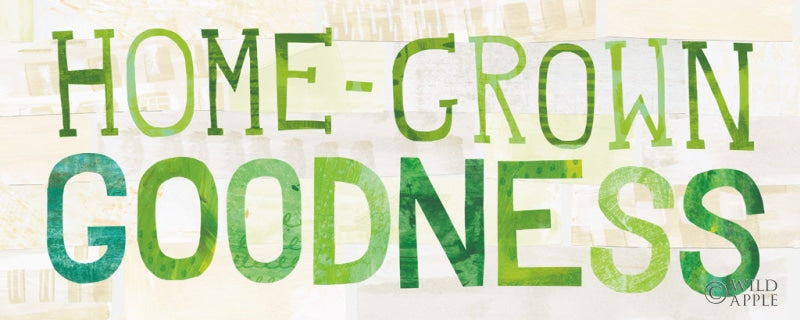 Reproduction of Kitchen Garden Cream Sign II v2 by Melissa Averinos - Wall Decor Art