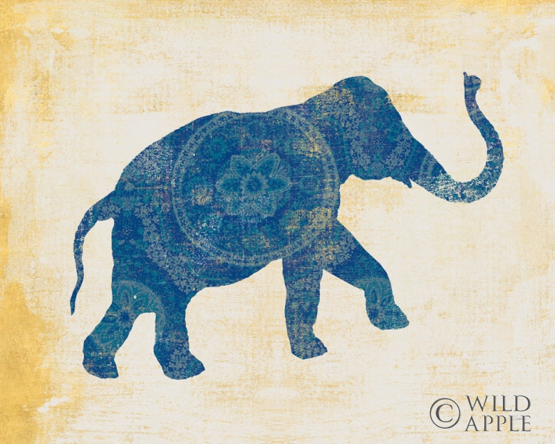 Reproduction of Raja Elephant I by Sue Schlabach - Wall Decor Art