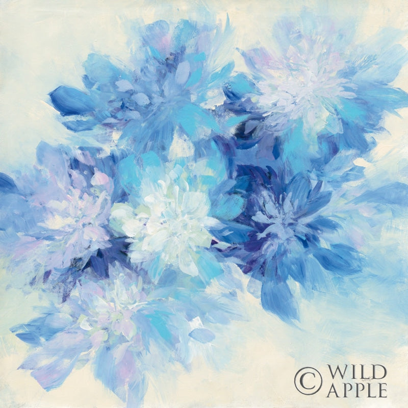 Reproduction of Burst of Blue by Julia Purinton - Wall Decor Art