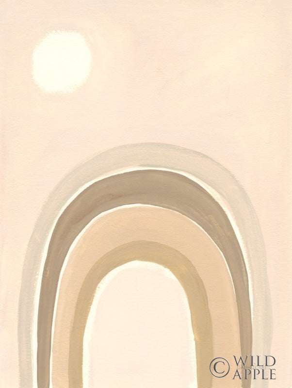 Reproduction of Pastel Arch I by Danhui Nai - Wall Decor Art