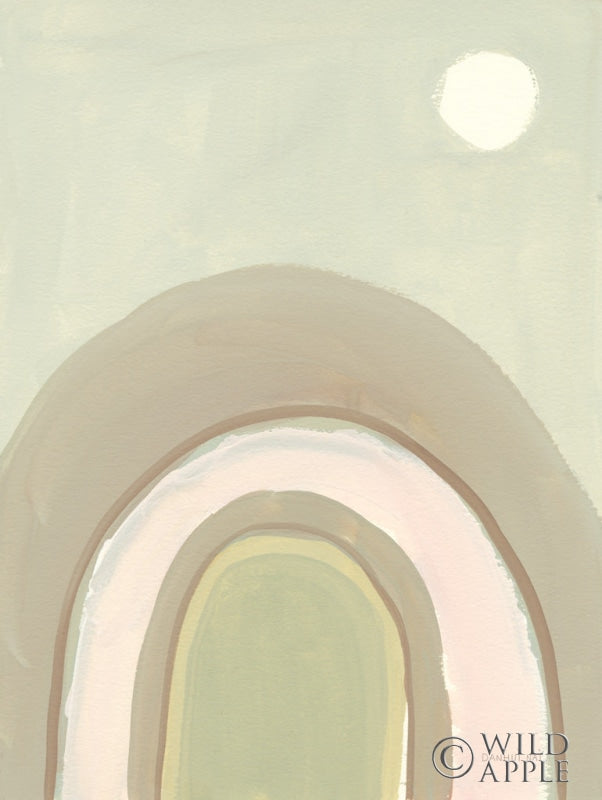 Reproduction of Pastel Arch II by Danhui Nai - Wall Decor Art