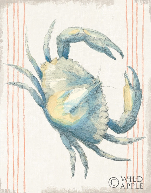 Reproduction of Floursack Nautical III no Words by Danhui Nai - Wall Decor Art