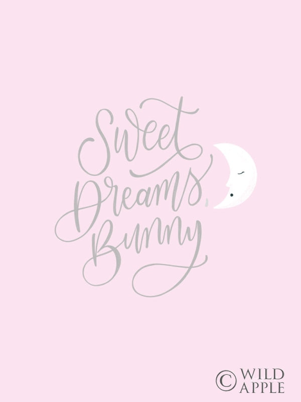 Reproduction of Sweet Dreams Pink by Becky Thorns - Wall Decor Art