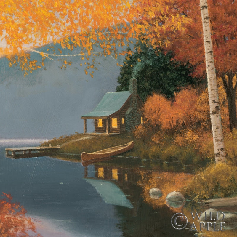 Reproduction of Quiet Evening II No Words by James Wiens - Wall Decor Art