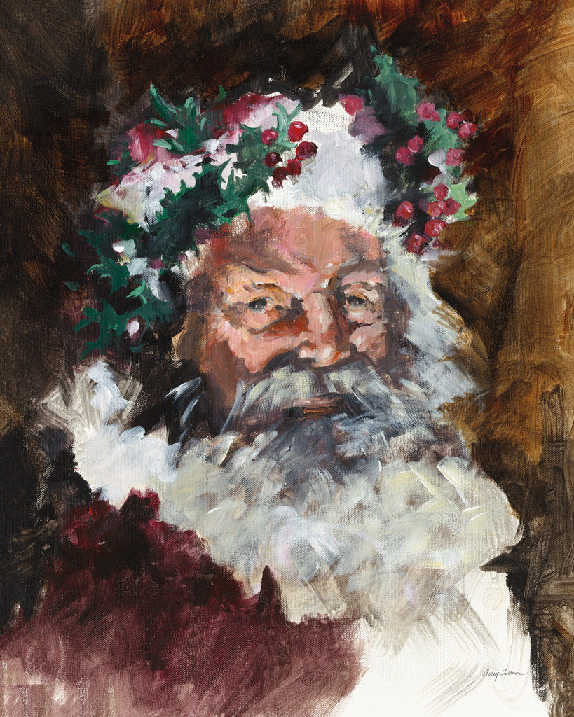 Reproduction of Father Christmas by Avery Tillmon - Wall Decor Art