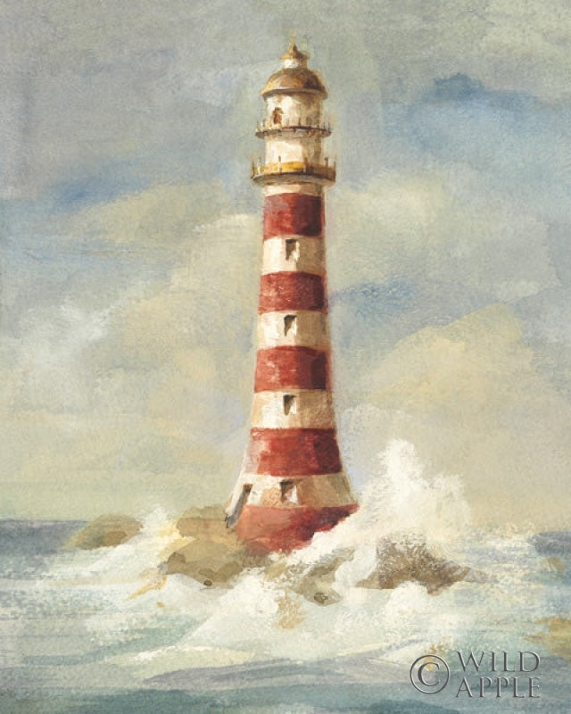 Reproduction of Lighthouse II by Danhui Nai - Wall Decor Art