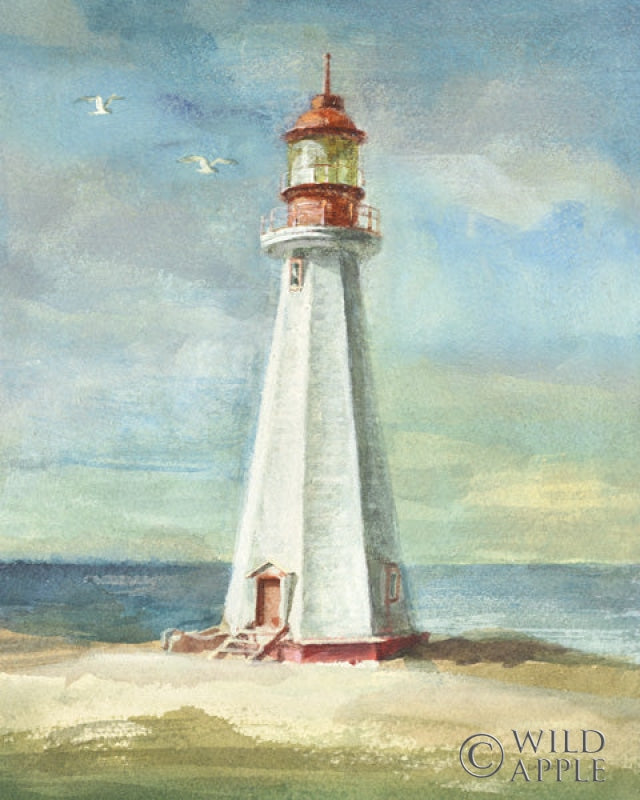 Reproduction of Lighthouse III by Danhui Nai - Wall Decor Art