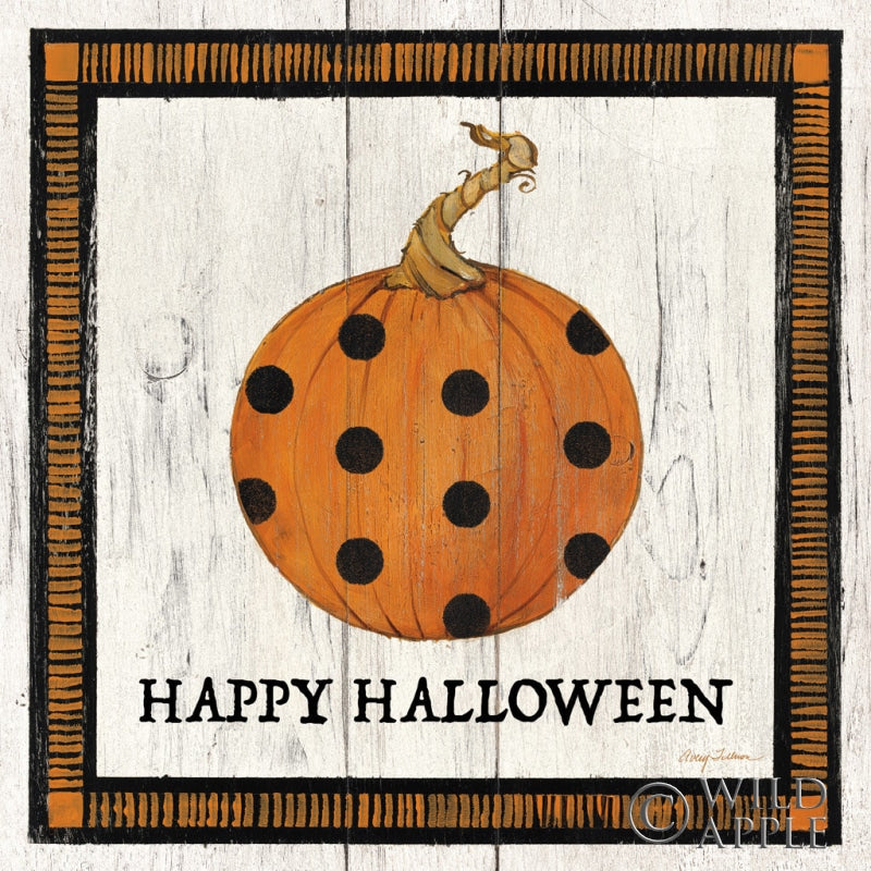 Reproduction of Happy Halloween Pumpkin by Avery Tillmon - Wall Decor Art