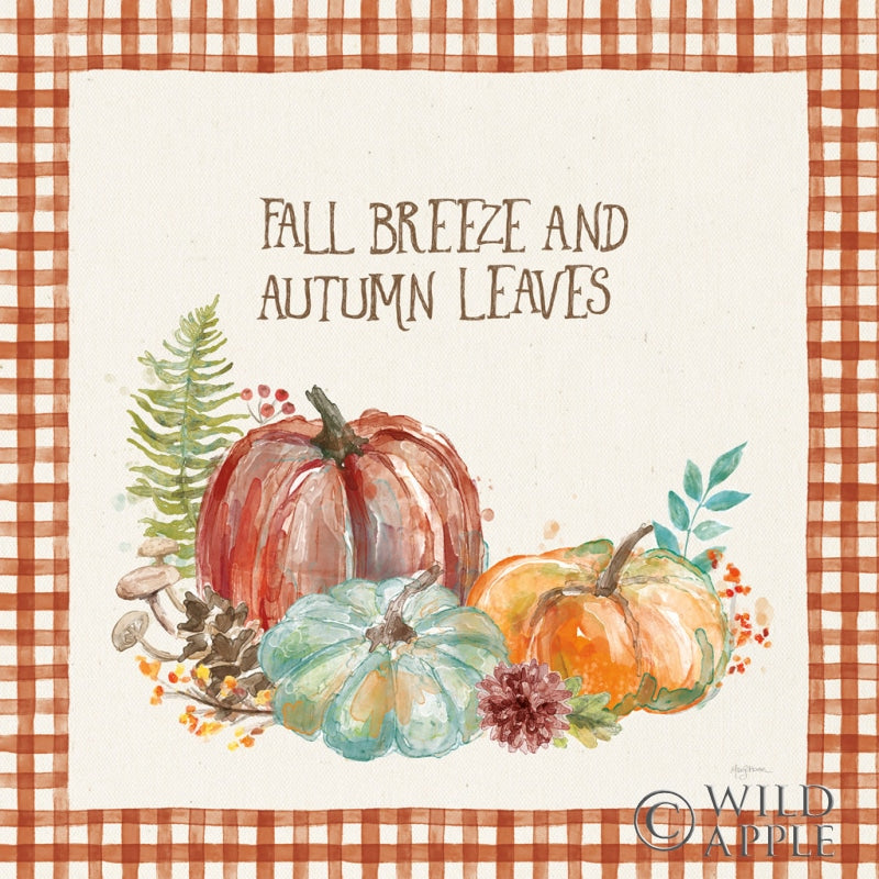Reproduction of Fall Breezes by Mary Urban - Wall Decor Art