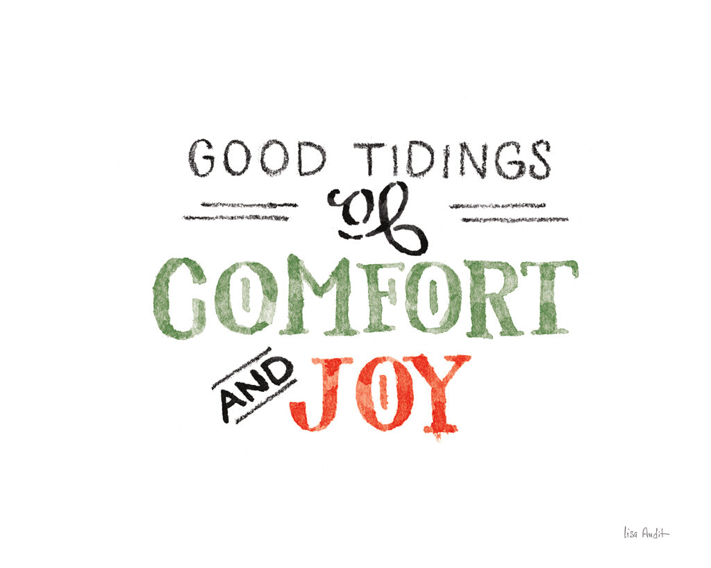 Reproduction of Good Tidings of Comfort by Lisa Audit - Wall Decor Art