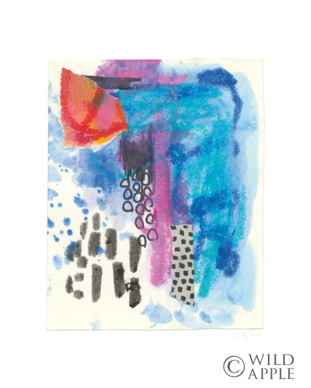 Reproduction of Waterfall II by Courtney Prahl - Wall Decor Art