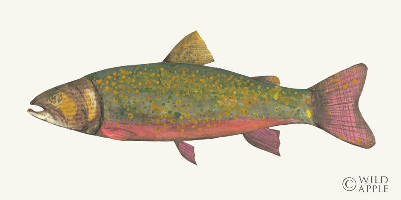 Reproduction of Angling in the Stream II by Courtney Prahl - Wall Decor Art