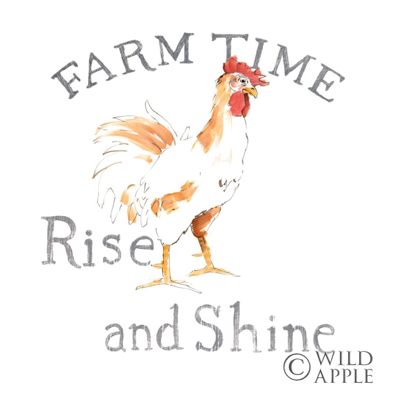 Reproduction of Farm Time by Avery Tillmon - Wall Decor Art