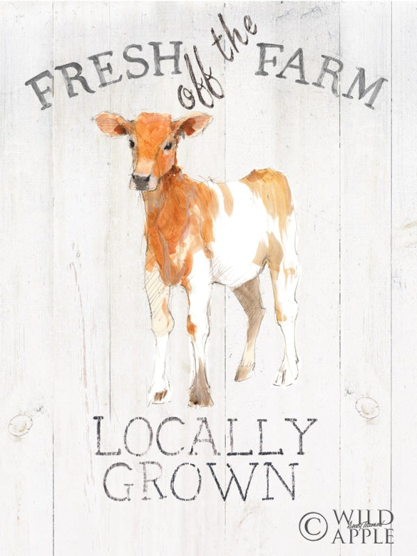 Reproduction of Fresh off the Farm wood by Avery Tillmon - Wall Decor Art