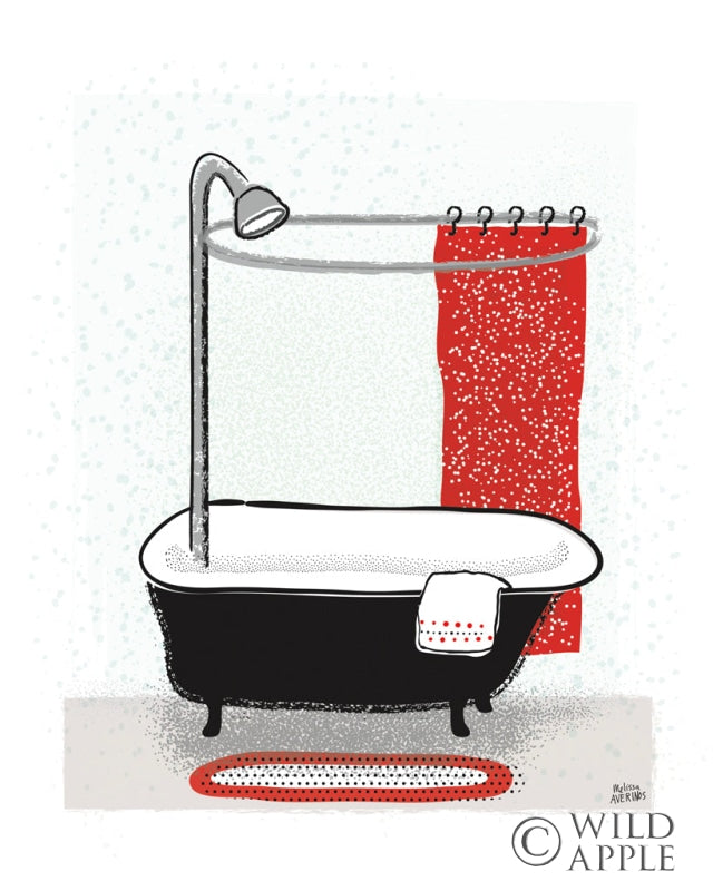 Reproduction of Bold Bath I by Melissa Averinos - Wall Decor Art