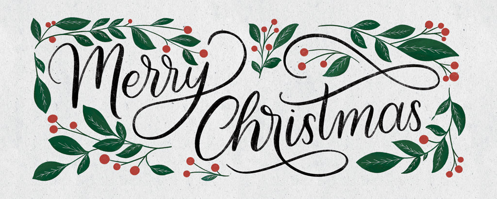 Reproduction of Christmas Sayings I by Becky Thorns - Wall Decor Art