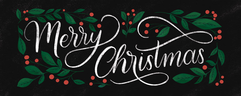 Reproduction of Christmas Sayings II by Becky Thorns - Wall Decor Art