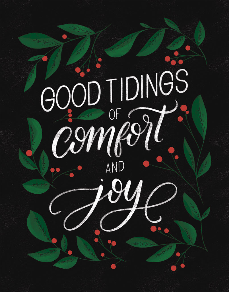 Reproduction of Christmas Sayings V by Becky Thorns - Wall Decor Art