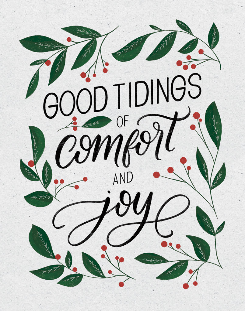 Reproduction of Christmas Sayings VI by Becky Thorns - Wall Decor Art