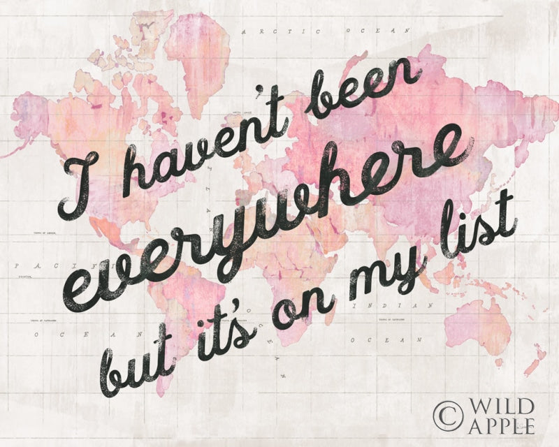 Reproduction of Its on My List by Sue Schlabach - Wall Decor Art