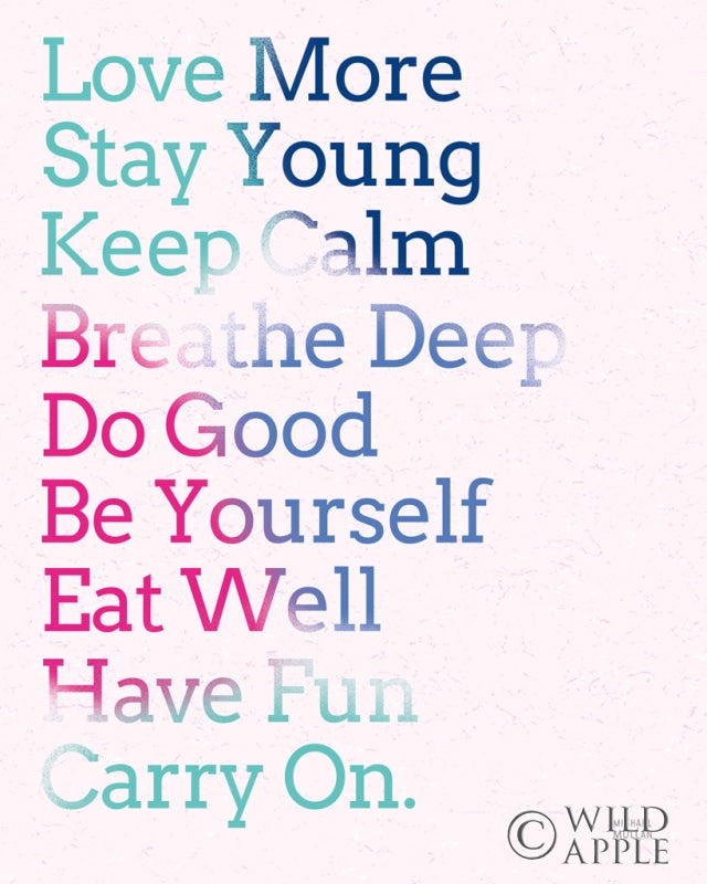 Reproduction of Key to Happiness II Hot Pink by Michael Mullan - Wall Decor Art