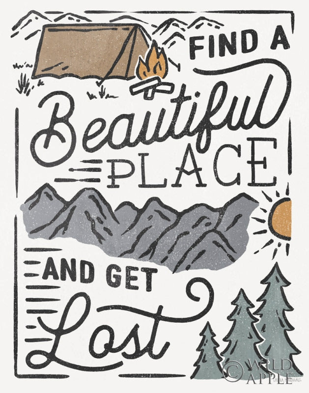 Reproduction of Adventurous V by Laura Marshall - Wall Decor Art