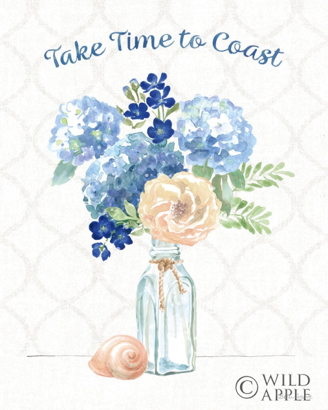 Reproduction of Coastline Botanical V by Beth Grove - Wall Decor Art