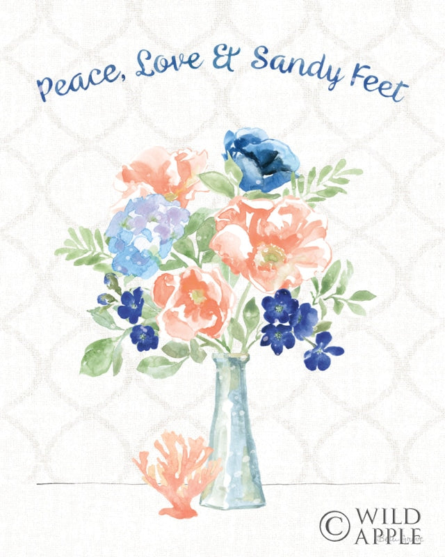 Reproduction of Coastline Botanical VII by Beth Grove - Wall Decor Art