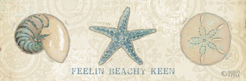 Reproduction of Beach Treasures VII by Emily Adams - Wall Decor Art