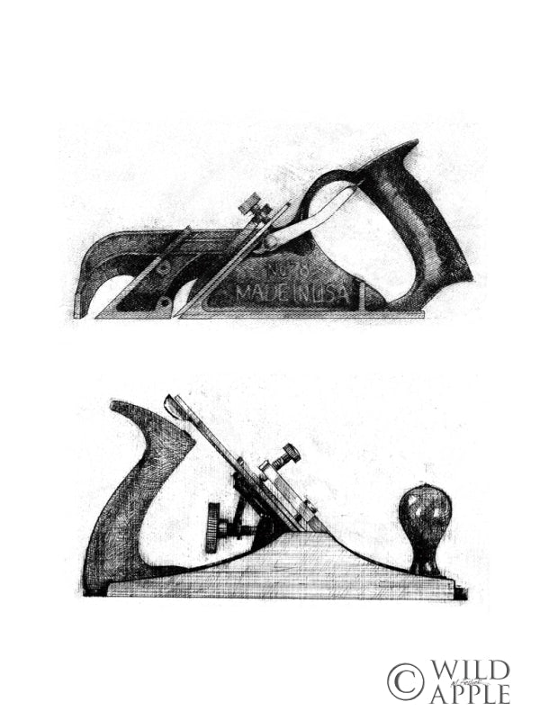 Reproduction of Planes Crop by Mike Schick - Wall Decor Art