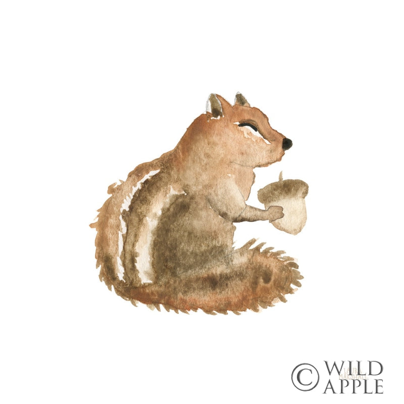 Reproduction of Woodland Whimsy Squirrel by Laura Marshall - Wall Decor Art