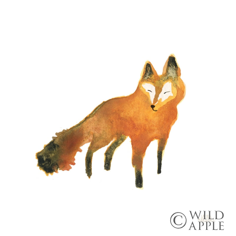 Reproduction of Woodland Whimsy Fox by Laura Marshall - Wall Decor Art