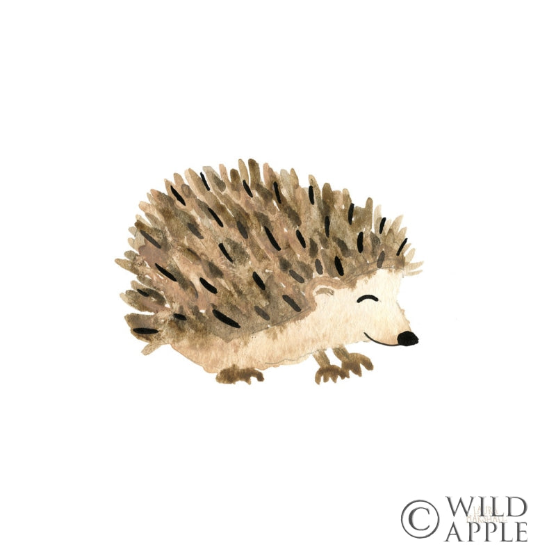 Reproduction of Woodland Whimsy Hedgehog by Laura Marshall - Wall Decor Art