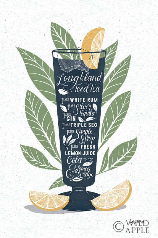 Reproduction of Fruity Cocktails II by Becky Thorns - Wall Decor Art