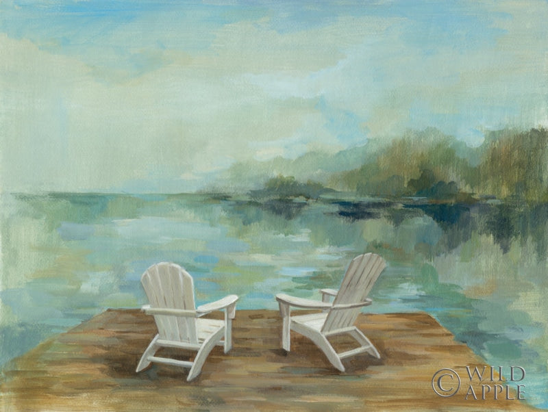 Reproduction of Lakeside Retreat I no Wood by Silvia Vassileva - Wall Decor Art