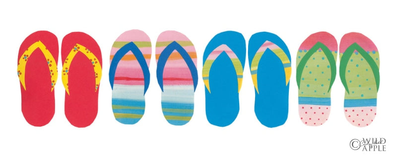 Reproduction of Sea Sand Sun VII by Courtney Prahl - Wall Decor Art